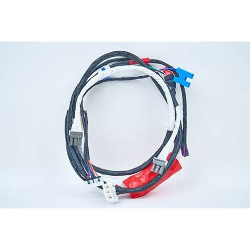   LG plastic-coated electrical wire and connector assembly designed for use in washing machines.
