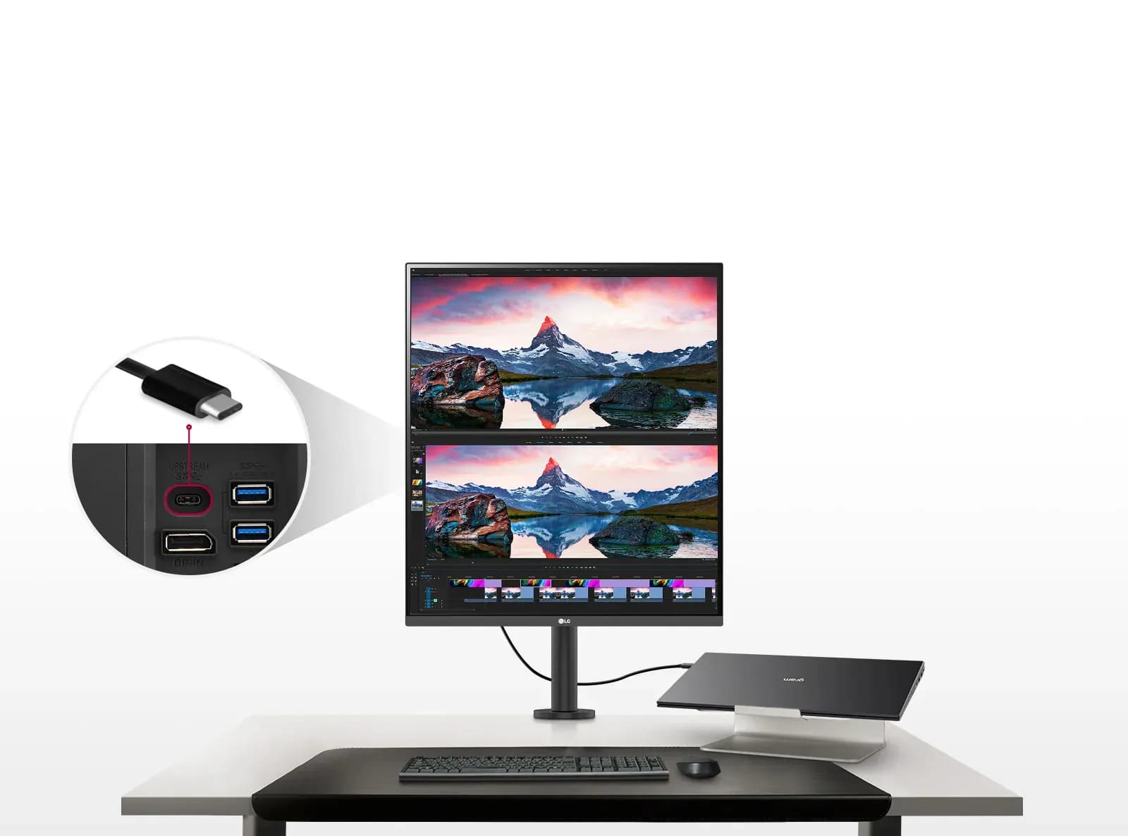 Multiple devices—one connection cable