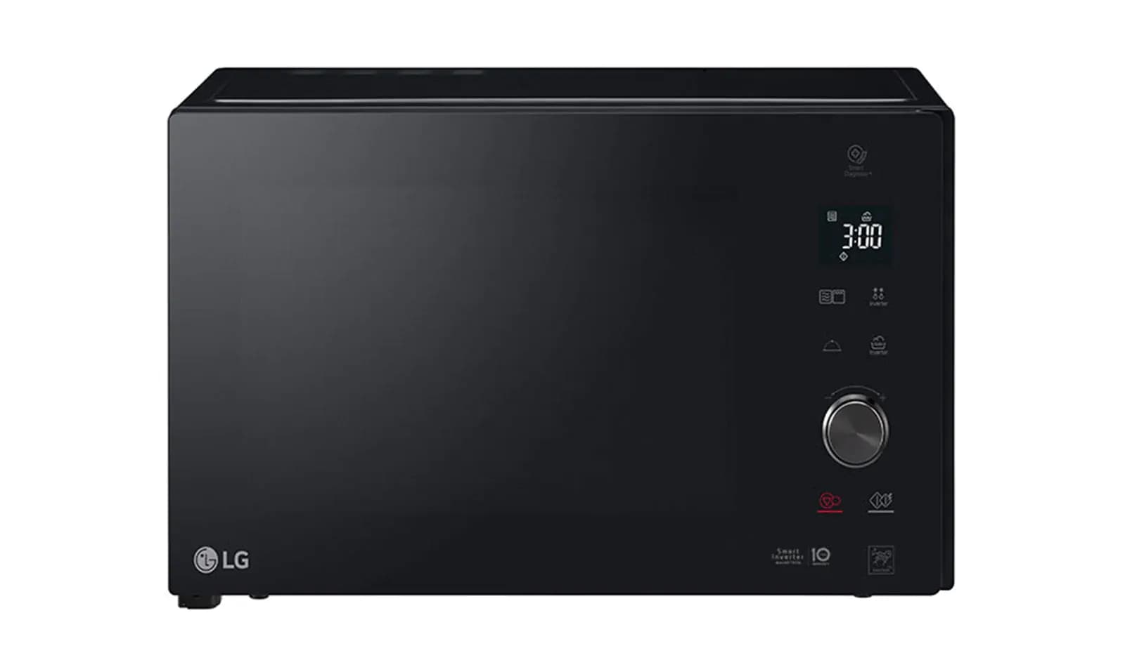 Microwave oven 39L, Smart Inverter, Even Heating and Easy Clean, Stainless color