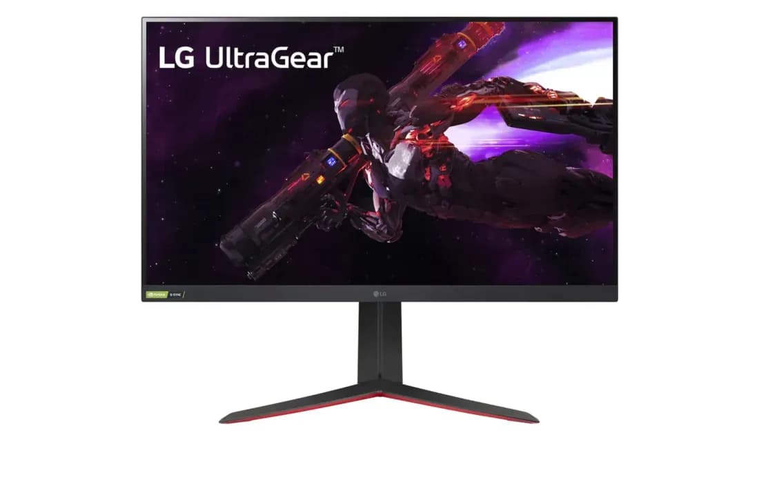 31.5” UltraGear™ QHD Nano IPS 1ms (GtG) Gaming Monitor with 165Hz / 180Hz (Overclock)