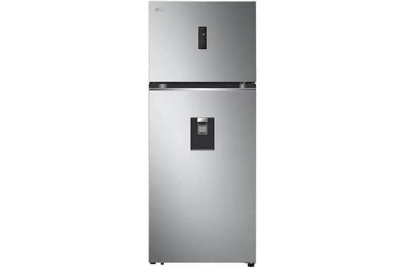 395Liter, 2-door refrigerator model GN-F392PLAK, automatic ice making system
