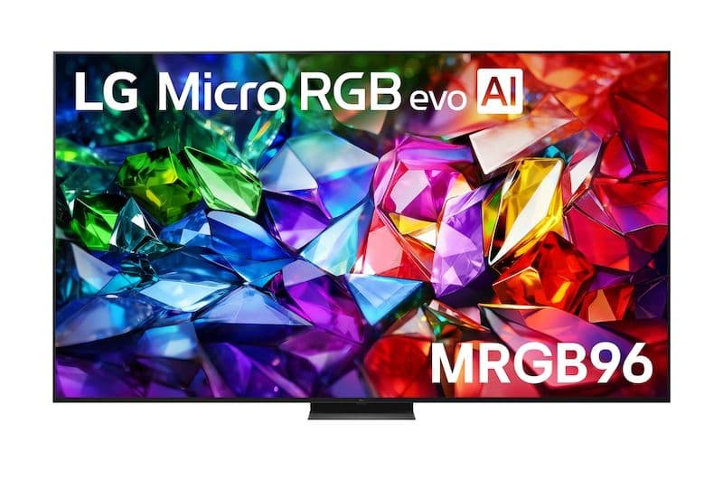 100 inch LG Micro RGB evo AI MRGB96 4K Smart TV 2026