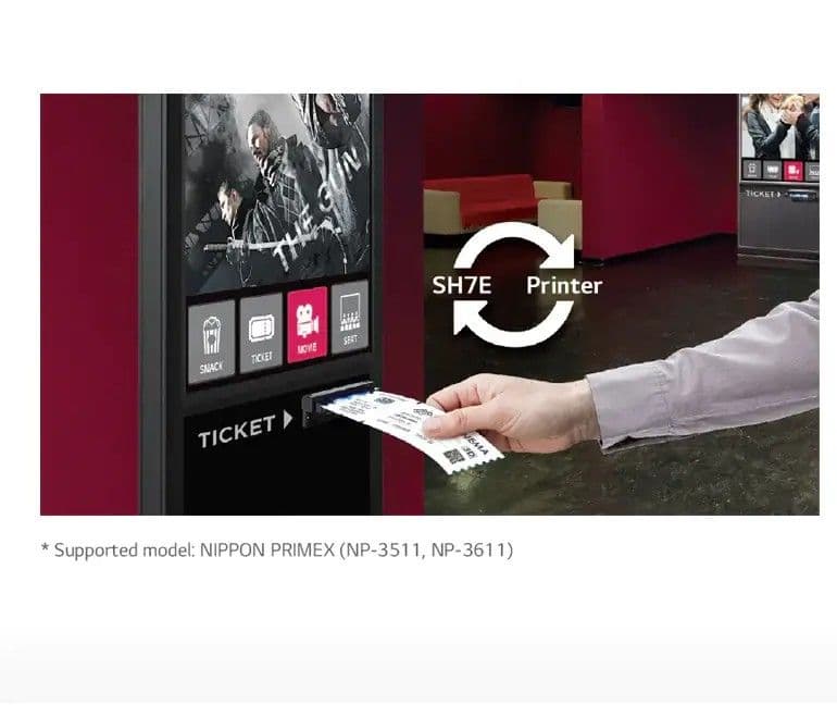 Outstanding Performance Thermal Printer Supported