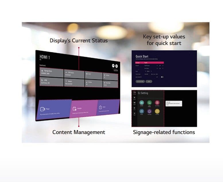User-Friendly Menu Structure