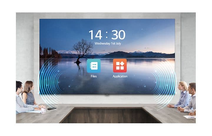 FHD LED Screen with Built-in Speaker