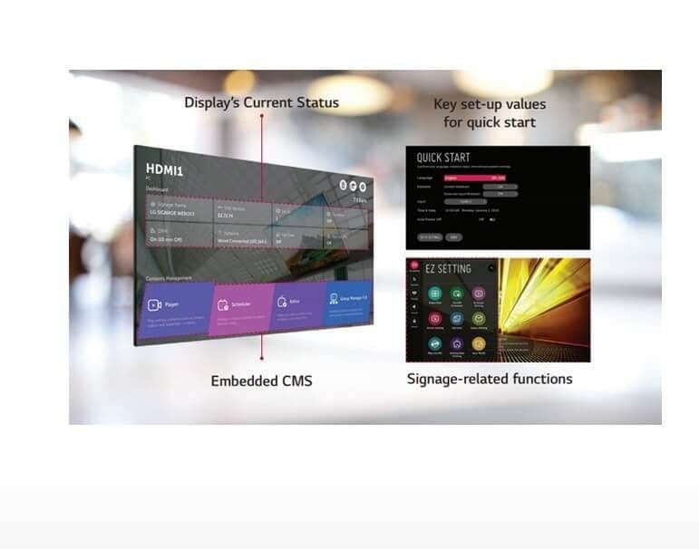USER-FRIENDLY SMART SIGNAGE UX Intuitive Menu Structure