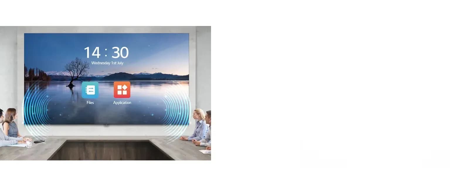 All-in-One LED Screen with Built-in Speaker