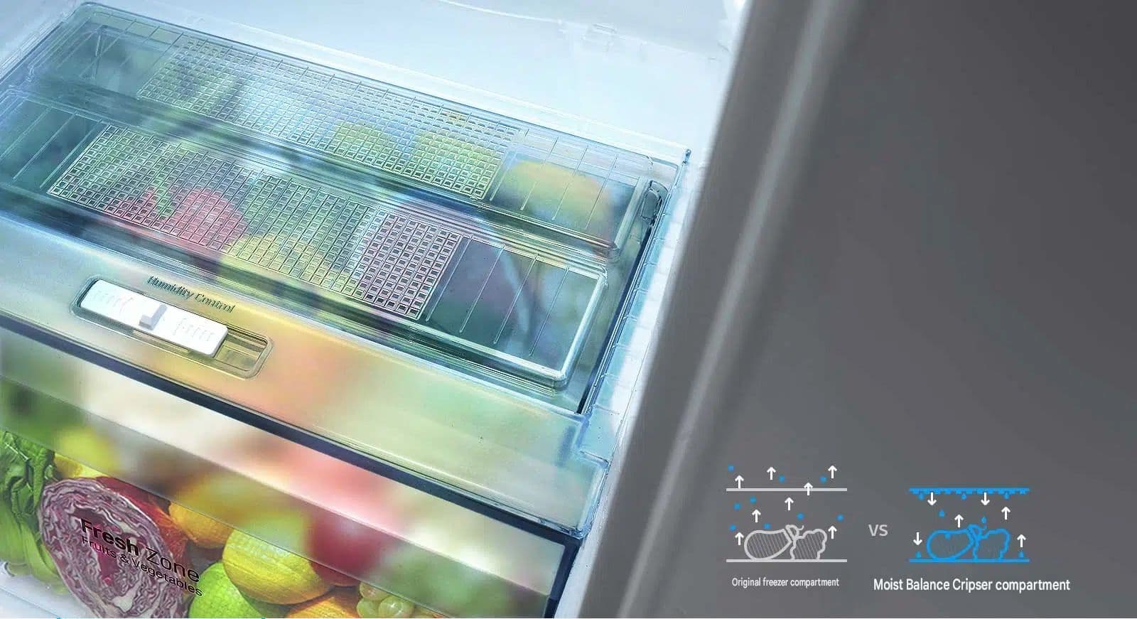 Moist Balance Crisper™