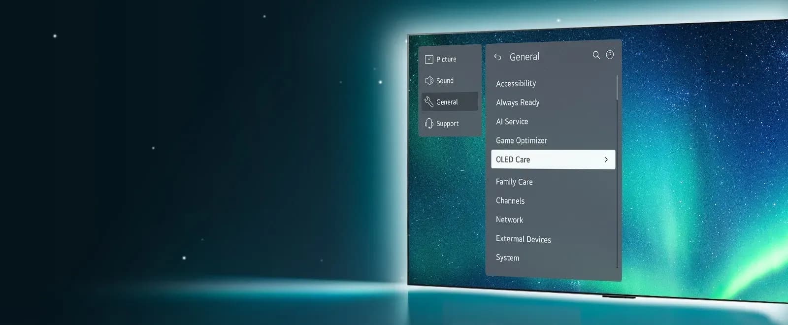 OLED Care has you covered
