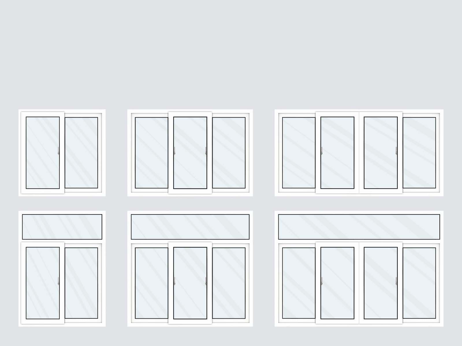Sliding Window Style and Dimension