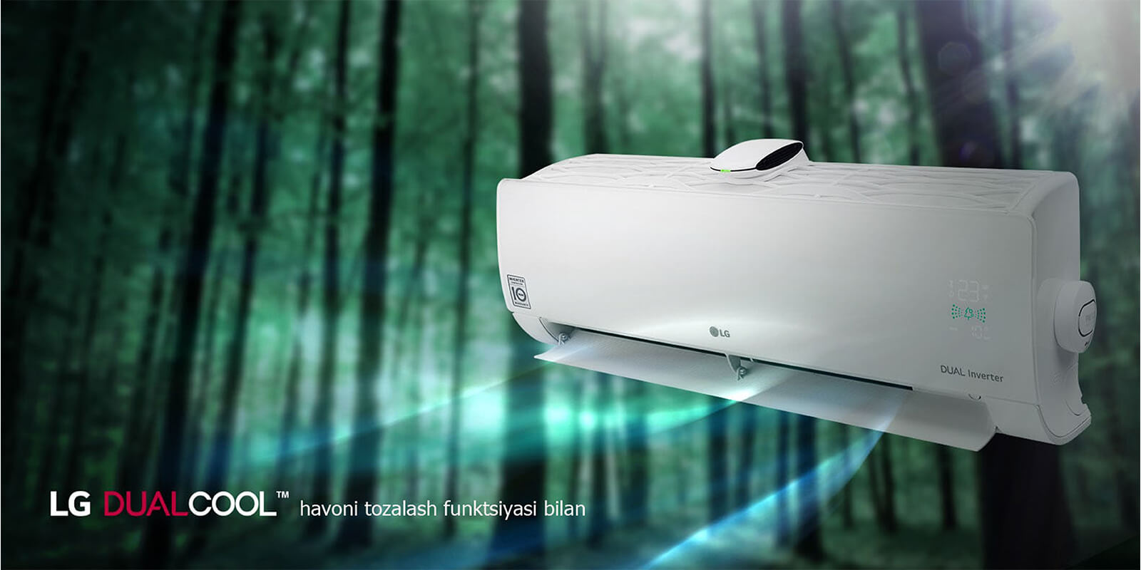 Lg dual cool with air purifying system sale